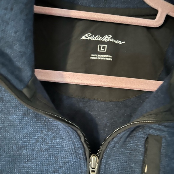 Eddie Bauer Zip Up Sweater - Picture 2 of 3